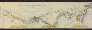CHART OF THE RIVER TYNE FROM THE SEA TO SCOTSWOOD, 1882.