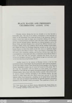 Black Slaves And Freedmen Celebrating (Aydin, 1576)