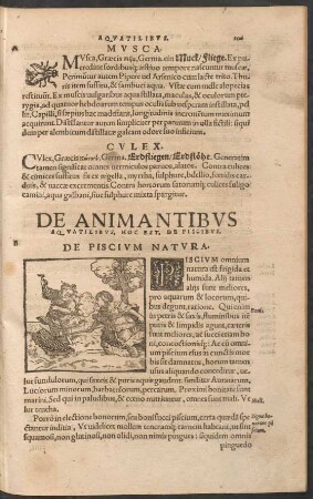 De Animantibus Aquatilibus, Hoc Est, De Piscibus.