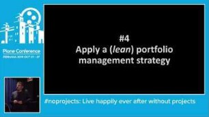 #noprojects: Live happily ever after without projects
