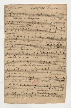 Soprano ripieno