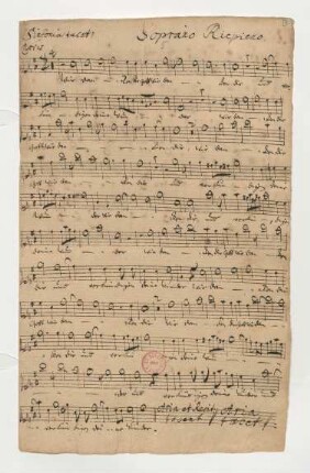 Soprano ripieno