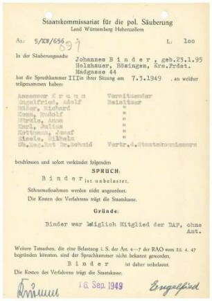 Binder, Johannes