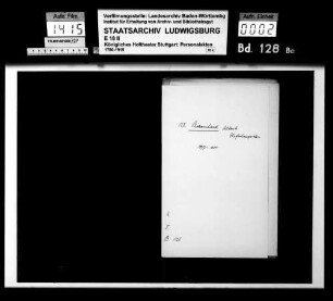 Bozenhard, Albert; Hofschauspieler; ausgesch.: 1880