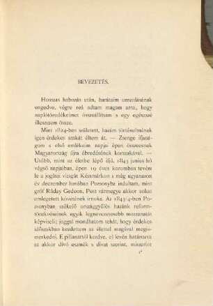 Naplótöredékek : 1824 - 1887, 1. 1824-1844