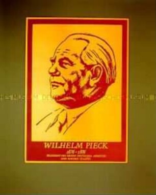 Bildnis von Wilhelm Pieck