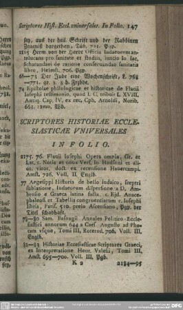 Scriptores Historiae Ecclesiasticae Universales