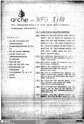 1988,2 Luft: Arche-Info