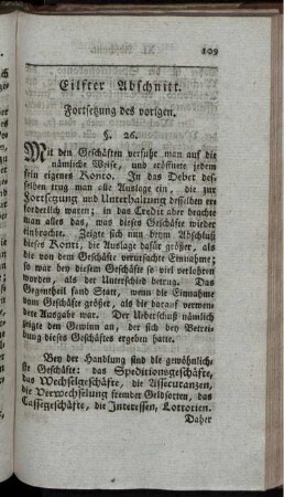 Eilfter Abschnitt. Fortsetzung des vorigen.