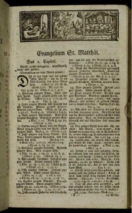 Evangelium St. Matthäi. - Evangelium St. Marci.