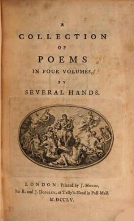 A Collection Of Poems : In Four Volumes, 4