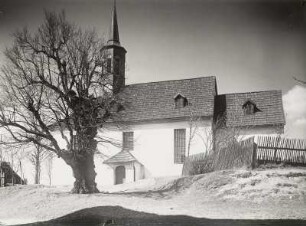Wohlau, Dorfkirche, Ansicht von Süden