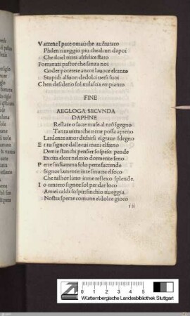 Aegloga secvnda