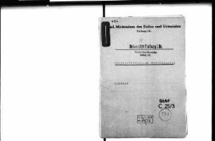 Sachliche Ausstattung der Psychiatrischen- und Nervenklinik