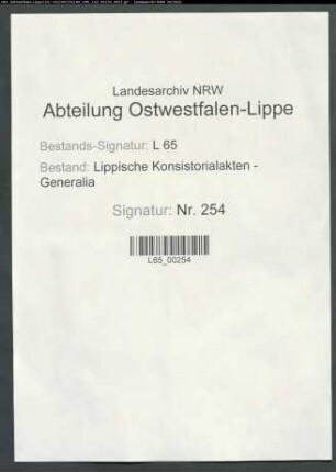 Gründung und Einrichtung eines Lehrerseminars in Detmold: Aufnahme der Freischüler ins Lehrerseminar
