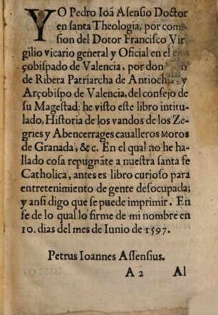Historia de los Vandos, de los Zegries y Abencerrages ...