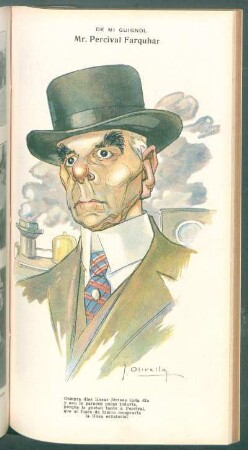 Mr. Percival Farquhar - [Caricatura] : De mi Guignol