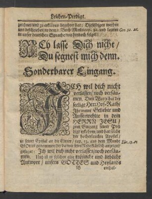 Sonderbarer Eingang.