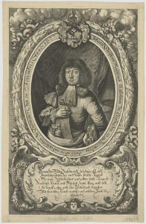 Bildnis des Johann Christoph Mühlbach