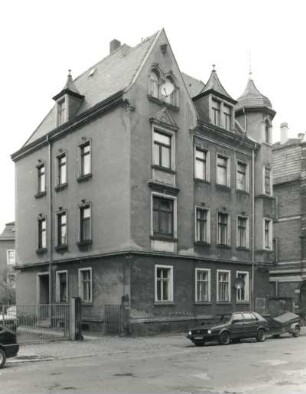 Dresden-Pieschen, Torgauer Straße 39. Wohnhaus (um 1900). Straßenansicht