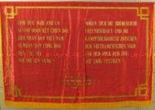Freundschaftsfahne der Demokratischen Republik Vietnam (Nordvietnam)