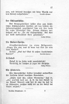Die Pulver-Spritze.