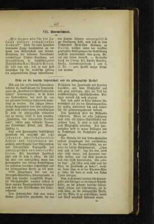 Vermischtes