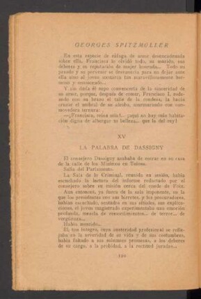 XV - La palabra de Dassingy