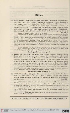Bibles (No. 177 - 181)