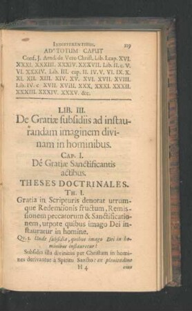 Cap. I. De Gratiae Sanctificantis actibus.