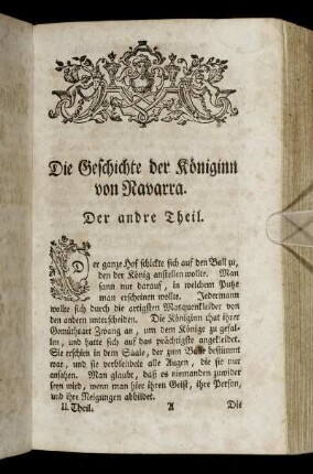 Die Geschichte der Königinn von Navarra. Der andre Theil