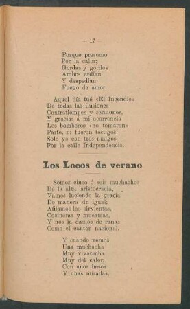 Los locos de verano