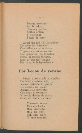 Los locos de verano