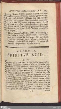 Caput IX. Spiritus Acidi