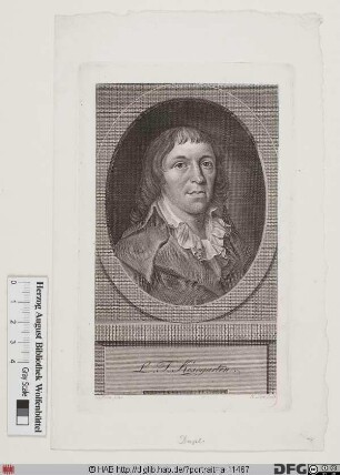 Bildnis Ludwig Gotthard (Theobul) Kosegarten