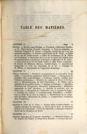 Histoire de huit ans 1840 - 1848, 1