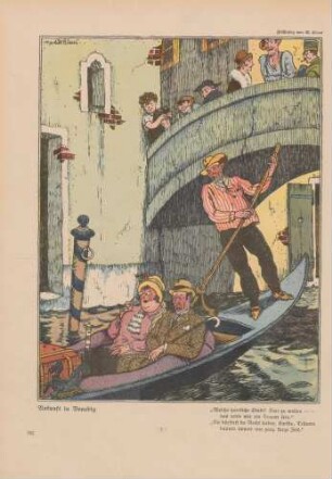 "Ankunft in Venedig"