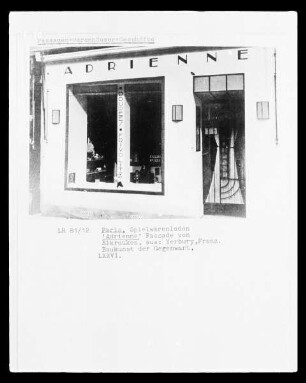 Spielwarenladen "Adrienne"