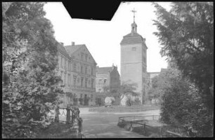 Borna. Blick nach dem Reichstor
