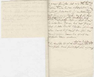 Karoline Luise von Baden an Unbekannt (ohne Ort)