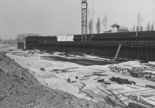 Bau 2. (kleine) Schleuse Datteln/Wesel-Datteln-Kanal