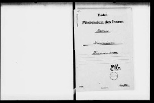Kreisversammlungen im Landkreis Müllheim
