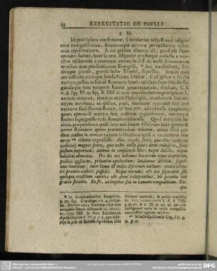 § XI. III ) Corruptio summa tum religionis, tum vitae