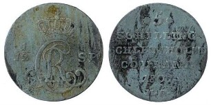 1/12 Speziestaler, Kgl. Linie: Christian VII (1766 - 1808)