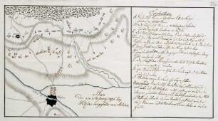WHK 32 Krieg mit Frankreich 1792-1805: Plan des Gefechts bei Wetzlar, 15. Juni 1796