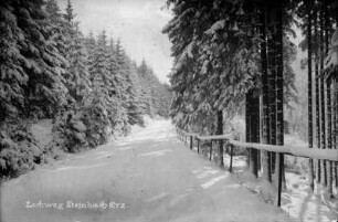 Winterlandschaft am Lochweg im Tiefenbachtal