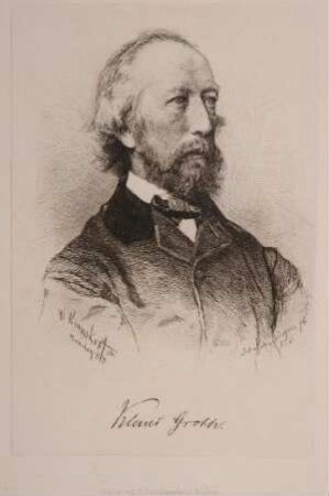 Bildnis von Klaus Groth (1819-1899)