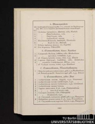 Beispiele für Bepflanzungen