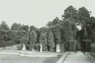 Barockgarten Großsedlitz, Blick über das Eisbassin
