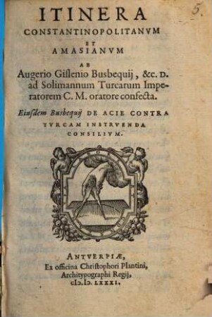 Itinera Constantinopolitanum et Amasianum